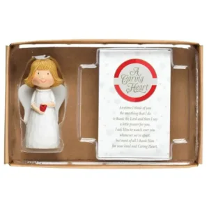 Itty Bitty Caring Heart Angel - Image 1