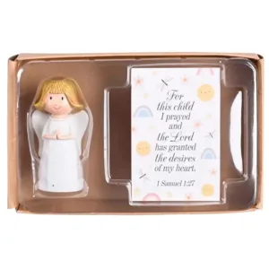 Itty Bitty For This Child I Prayed Angel - Image 1