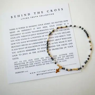 Behind the Cross Pewter