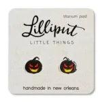 Black Jack Olantern Earrings