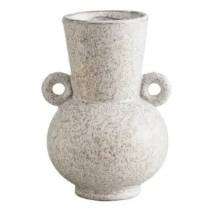 Glazed Vase 2 Handles Sm - Image 1