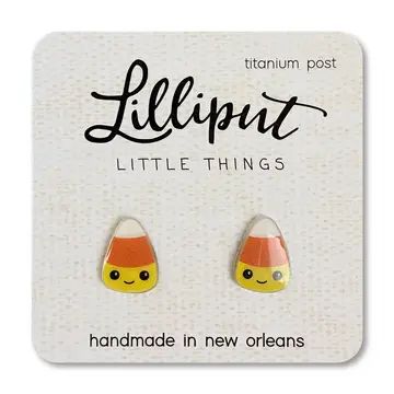 Candy Corn Earrings