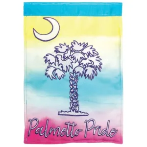 Palmetto Pride Garden Flag - Image 1