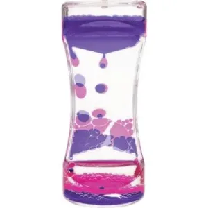 Purple & Pink Liquid Motion Bubbler 1 Purple & Pink Liquid Motion Bubbler - Image 1