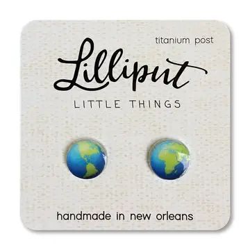 Planet Earth Earrings