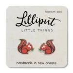 Red Squirrel Earrings