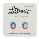 Snow Globe Earrings