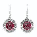 South Carolina Gamecocks Abby Girl Earrings 3 USC Abby E