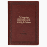 Devotional Bible NLT for Men Faux Leather, Saddle Tan 2 DVB002