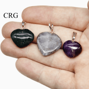Gemstone Small Heart Pendant