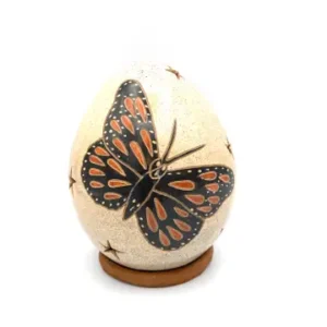 Monarch/Blue Morpho Butterfly Luminary - Image 1