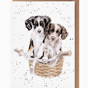 Paws and Pedals Blank Card - Image 1