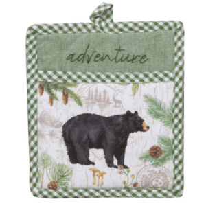 Pinecone Bear Pocket Mitt - Image 1