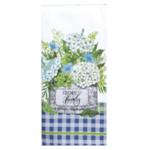 Love Grows Here- Bouquet Towel - Image 1
