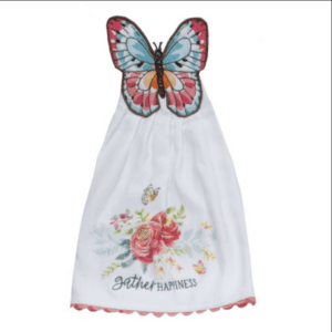 Garden Butterfly Hang-Ups Towel - Image 1