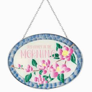Joy Comes in the Morning Suncatcher 9" - Image 1