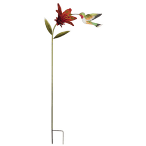 Hummingbird Flower Stks - Ruby Throated - Image 1