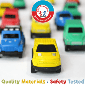 MEAVIA Line Up Toys Car Playset, 32-Piece Line and Learn Toy Vehicle Set - Image 3