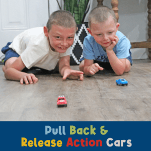 MEAVIA Line Up Toys Car Playset, 32-Piece Line and Learn Toy Vehicle Set - Image 4