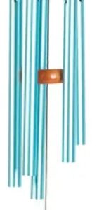 Light Blue WIndchime Cross 35" - Image 1