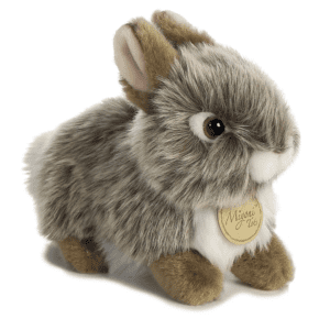 7" BABY BUNNY - GREY - Image 1