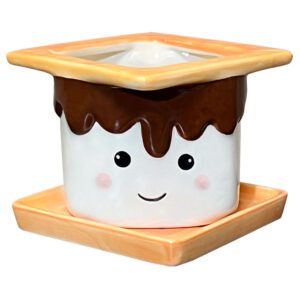 S'Mores Planter W/ Water Dish - Image 1