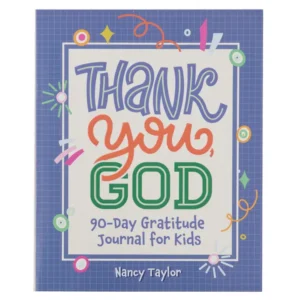Kid Book Thank you, God! 90 Day Gratitude Journal - Image 1