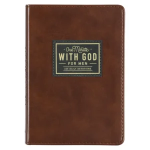 One Minute with God for Men Faux Leather - Image 1