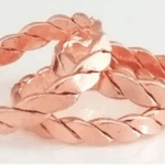 Braided Pure Copper Rings
