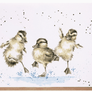 Puddle Ducks Greeting Card - Image 1