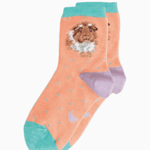 Children's Socks Guinea Pig - Grinny Pig Size 9-12 - Image 1