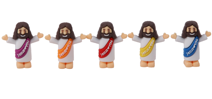 Pocket Jesus Figure Colors