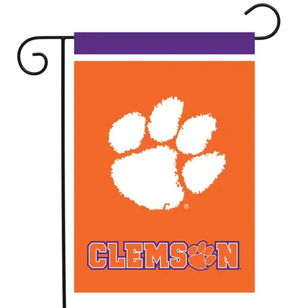 Clemson Tigers Ncaa Garden Flag