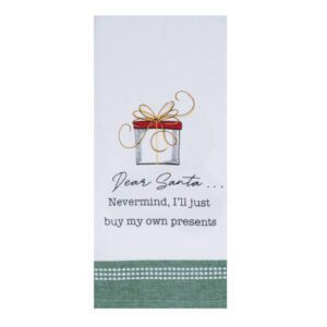 Kay Dee Kitchen Designs Dear Santa Tea Towel - Image 1