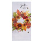 HS GATHER WREATH DP TERRY