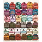 Large Tribal Striped Peruvian Backpack