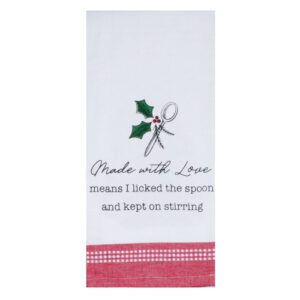 Kay Dee Kitchen Designs Made with Love Tea Towel - Image 1