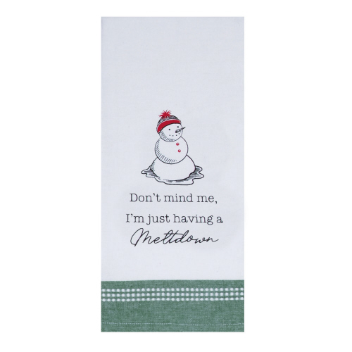 MELTDOWN TEA TOWEL
