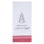 SILENT NIGHT TEA TOWEL