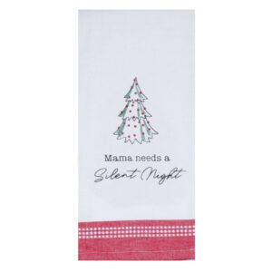 Kay Dee Kitchen Designs Silent Night Tea Towel - Image 1