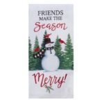 WC SEASON SNOWMAN DP TERRY