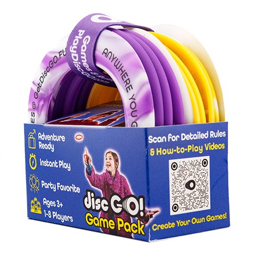 Disc Go Purple Yellow
