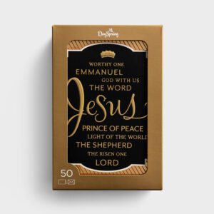 Worthy One - 50 Christmas Boxed Cards, KJV 1 Worthy One - 50 Christmas Boxed Cards, KJV - Image 1