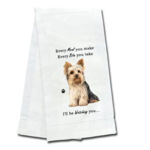 Yorkie Kitchen Towel - Image 1