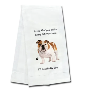 Bulldog Kitchen Towel - Image 1