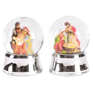 Small Nativity Snow Globe - Image 1